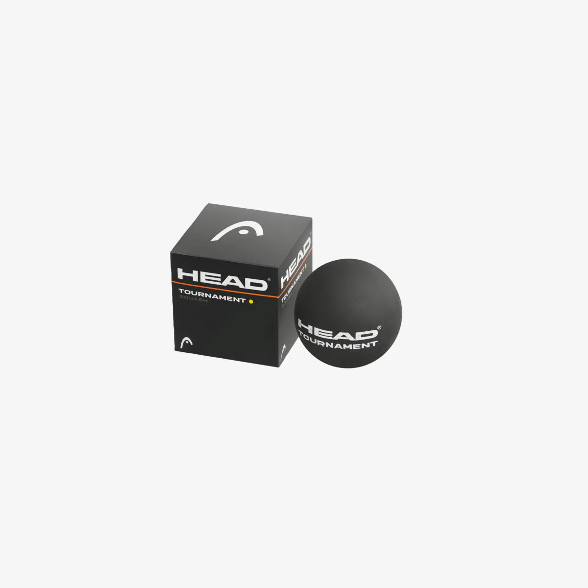 Head Tournament Single Dot Squash Balls (Pack of 12)