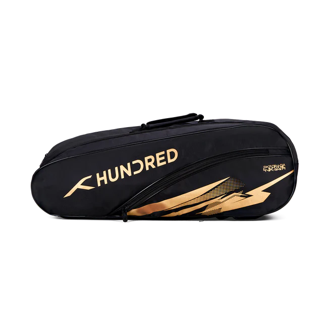 Hundred Cosmogear Badminton Racquet Kit Bag (Black)