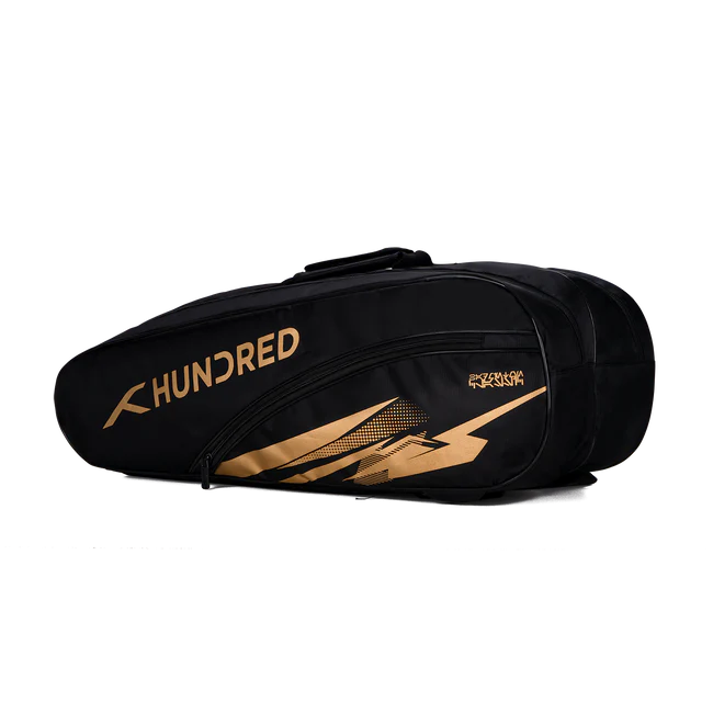 Hundred Cosmogear Badminton Racquet Kit Bag (Black)
