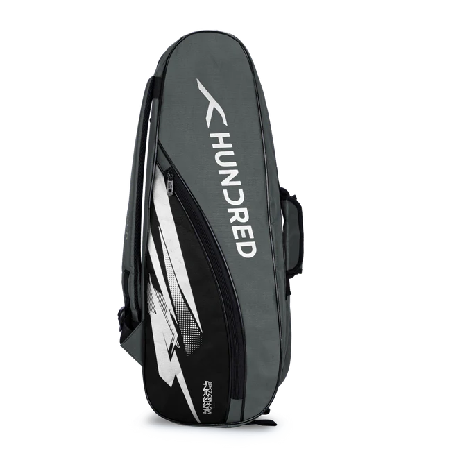 Hundred Cosmogear Badminton Racquet Kit Bag (Dark Grey / Black)