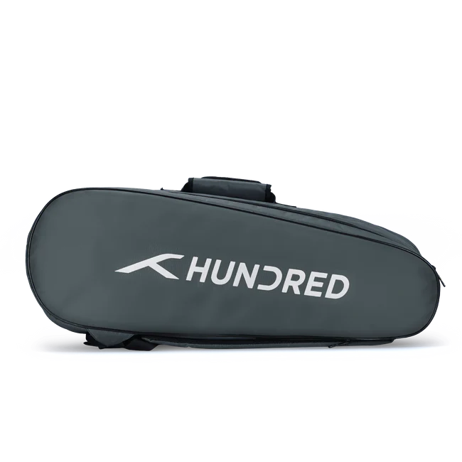 Hundred Cosmogear Badminton Racquet Kit Bag (Dark Grey / Black)