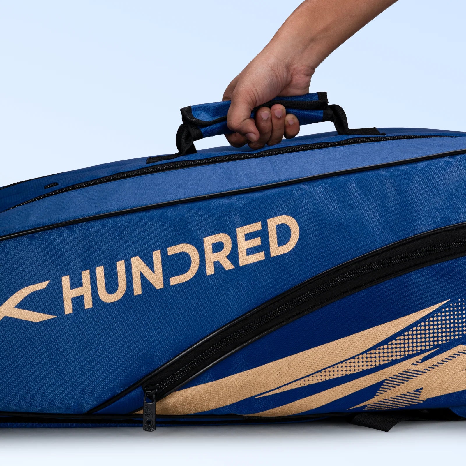 Hundred Cosmogear Badminton Racquet Kit Bag (Black)