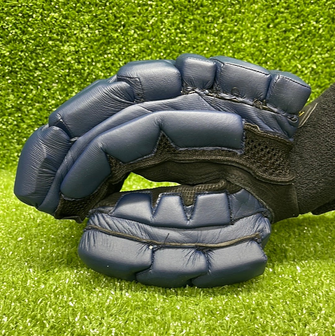 Raydn Players Pro Adult Cricket Gloves (With Pittard) Navy Blue / Black