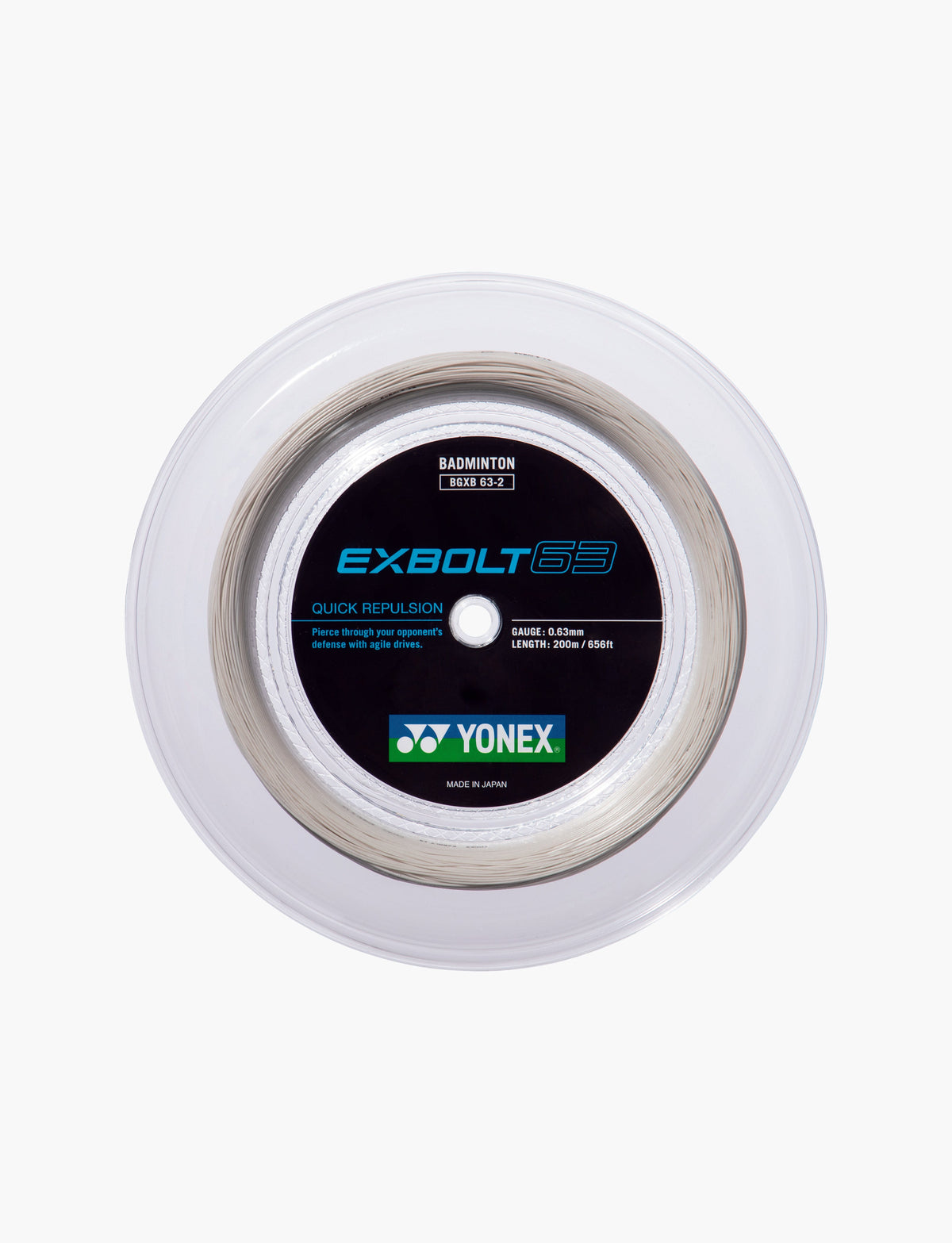 Yonex Badminton String Exbolt63 Reel by Yonex - alternate view 2 - TopCricketStore
