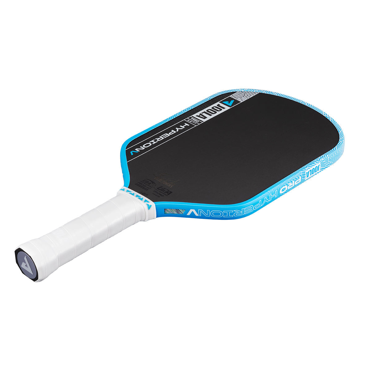 JOOLA Hyperion Pro V pickleball paddle handle and Feel-Tec grip