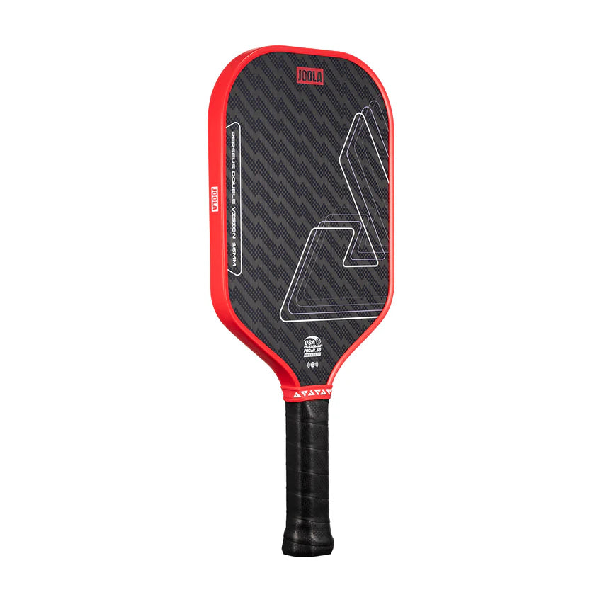 JOOLA Perseus Double Vision 16mm Pickleball Paddle - Blaze Red JOOLA