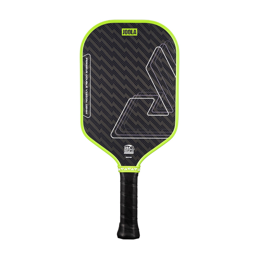 JOOLA Perseus Double Vision 16mm Pickleball Paddle - Surge Green JOOLA
