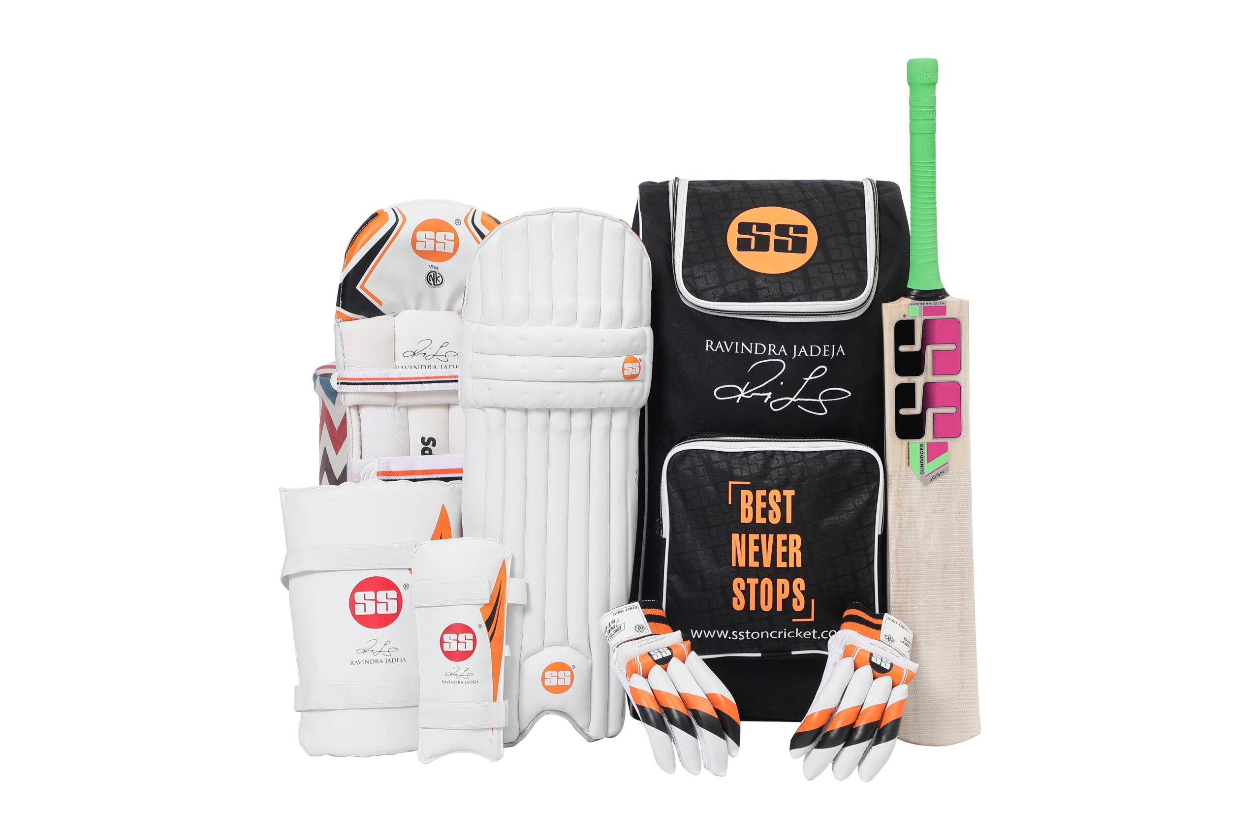 SS Adult Full Cricket Kit Set Ravindra Jadeja