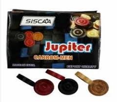 Siscaa Jupitor Carrom Coins Set