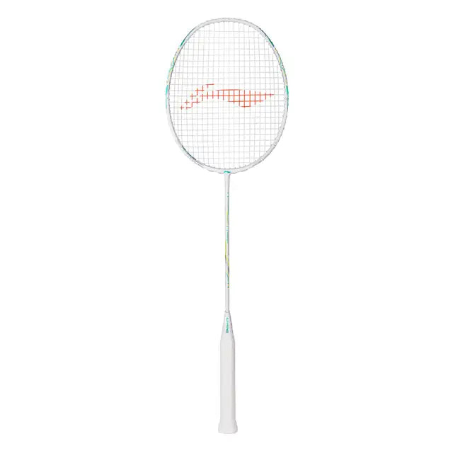 Li-Ning Axforce 60 White Badminton Racket Prestrung - Made in China