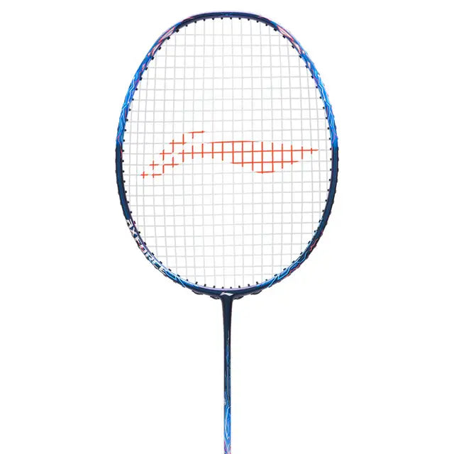 Li-Ning Axforce 90 Dragon Max Navy Blue Badminton Racket Prestrung - Made in China