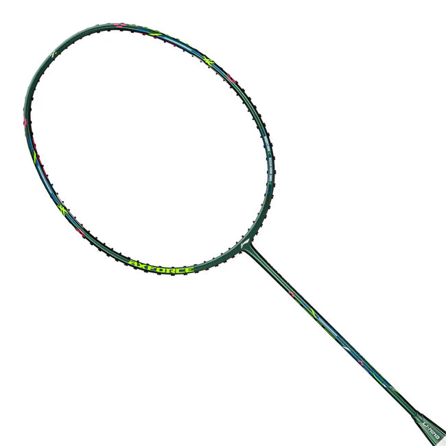 Li-Ning Axforce Cannon 4U Deep Teal Badminton Racket Unstrung - Made in China