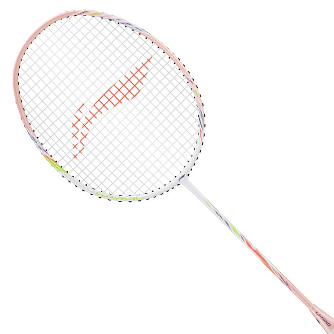 Li-Ning BladeX Spiral 5U Light Smoke Pink Badminton Racket Unstrung - Made in China