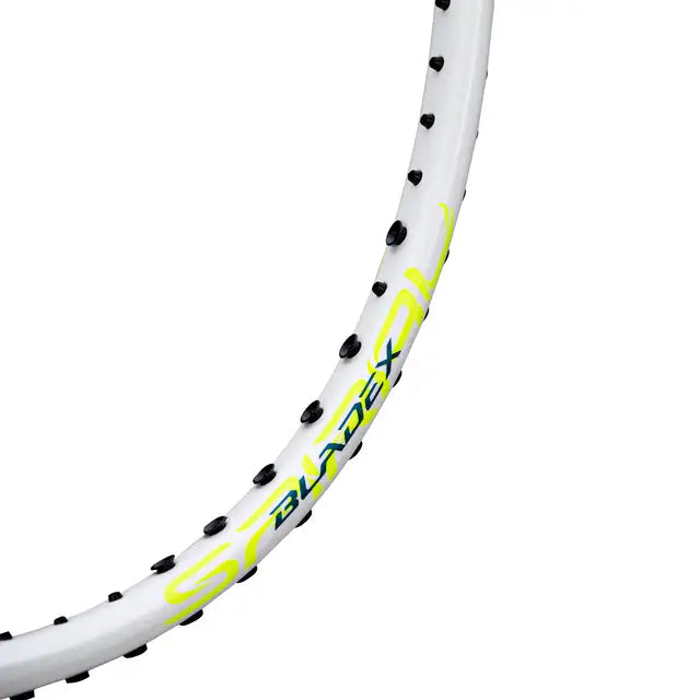 Li-Ning BladeX Spiral Neon Brilliant Yellow Badminton Racket Prestrung - Made in China