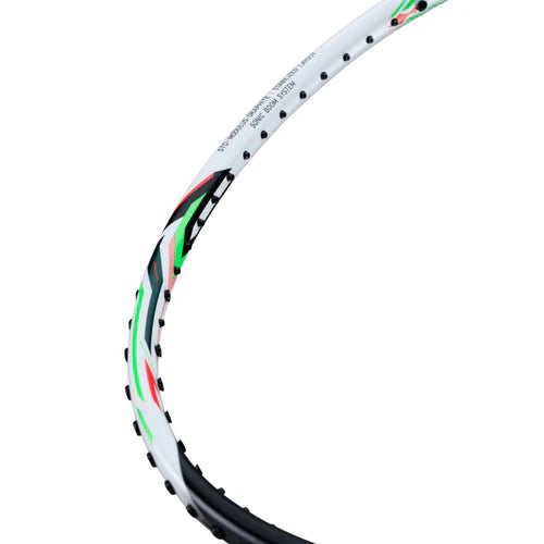 Li-Ning Halbertec 3000 4U Pearl White / Green Badminton Racket Unstrung- Made in China