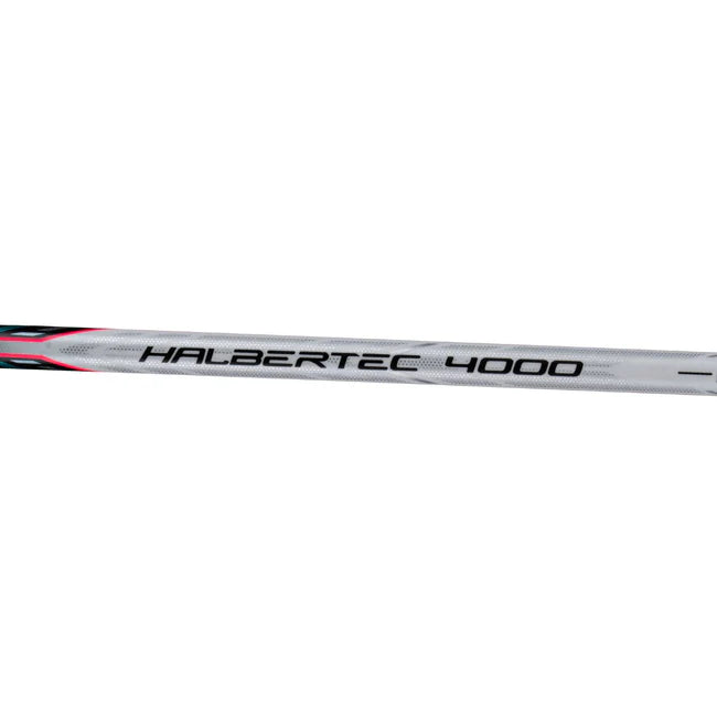 Li-Ning Halbertec 4000 Pearl White Neon Pink Badminton Racket Unstrung- Made in China