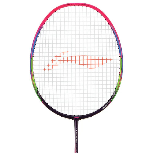 Li-Ning Windstorm 72 Purple / Pink Badminton Racket Unstrung - Made in China