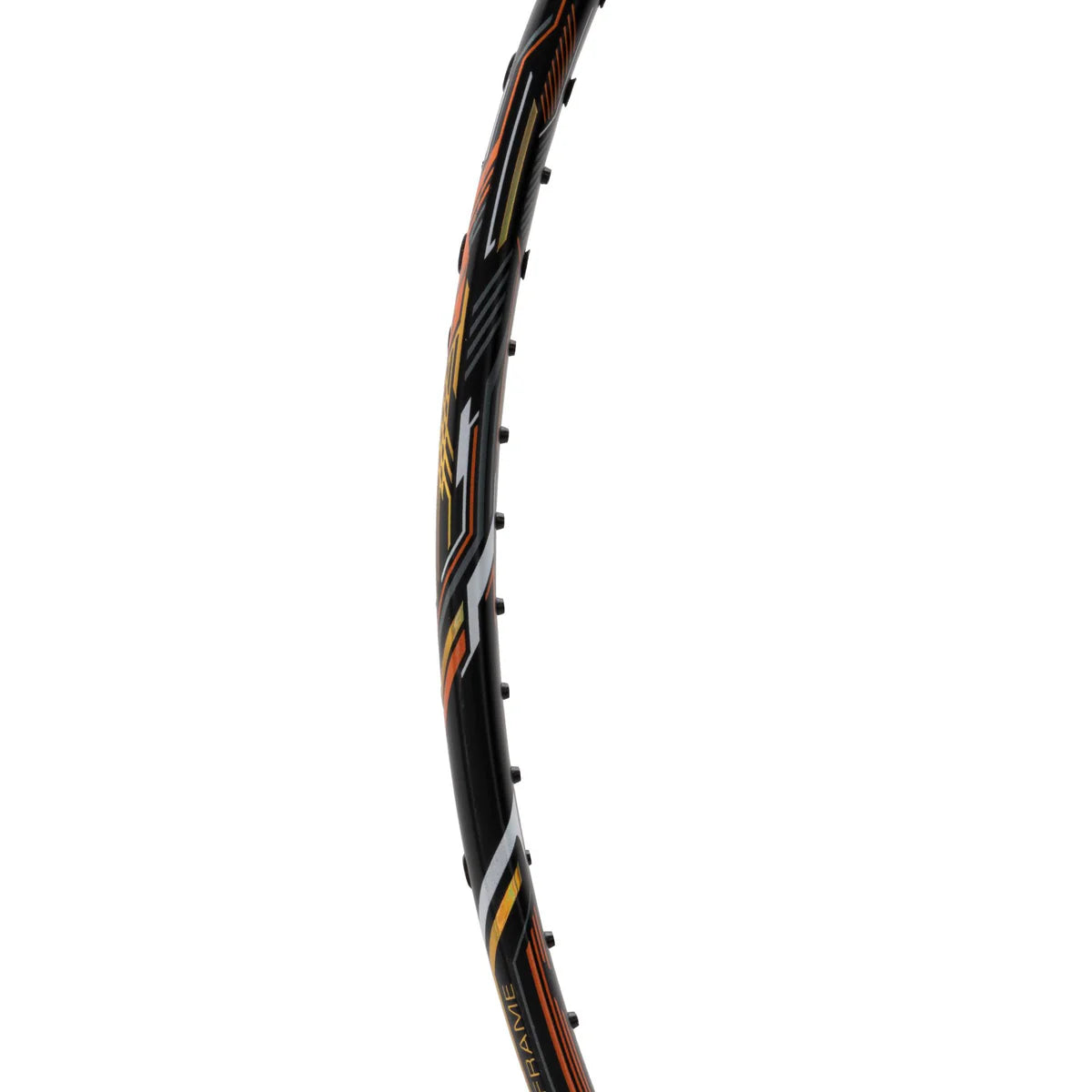 Li-Ning Windstorm 75 S Black / Gold / Copper Badminton Racket Unstrung - Made in China