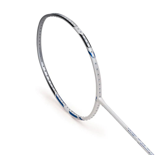Li-Ning Windstorm 78 S White / Blue Badminton Racket Unstrung - Made in China