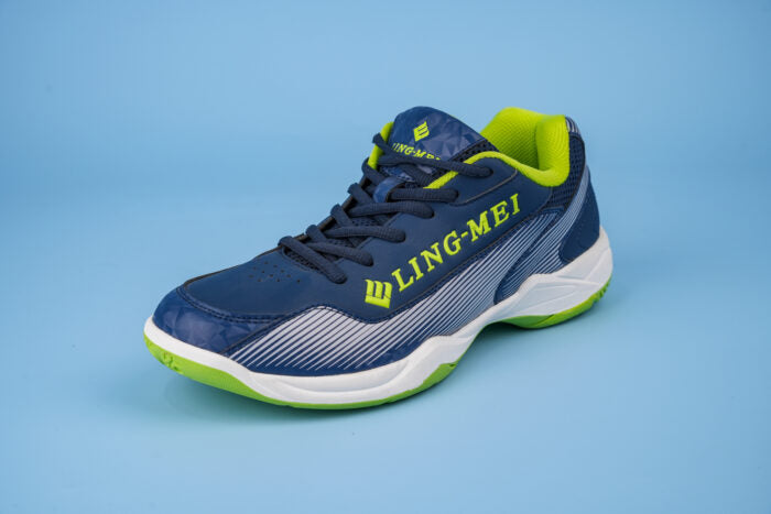 Ling-Mei LBX2405 Blue Non-Marking Badminton Shoes