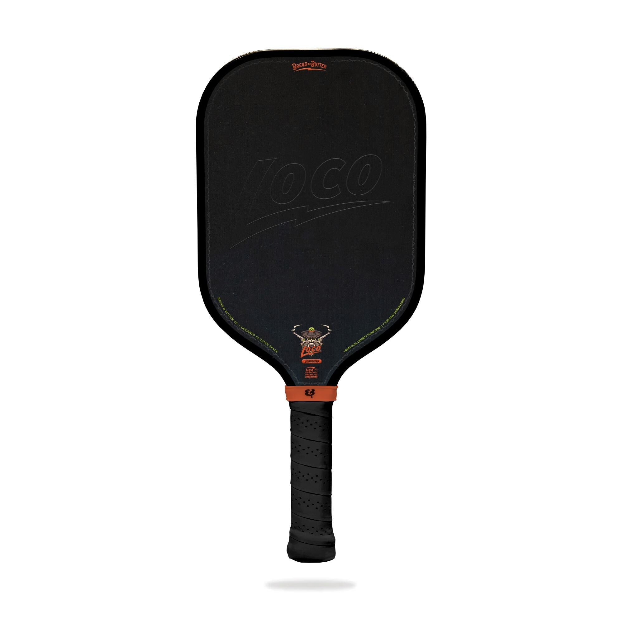 Bread & Butter Loco Elongated paddle shape profile and dimensions