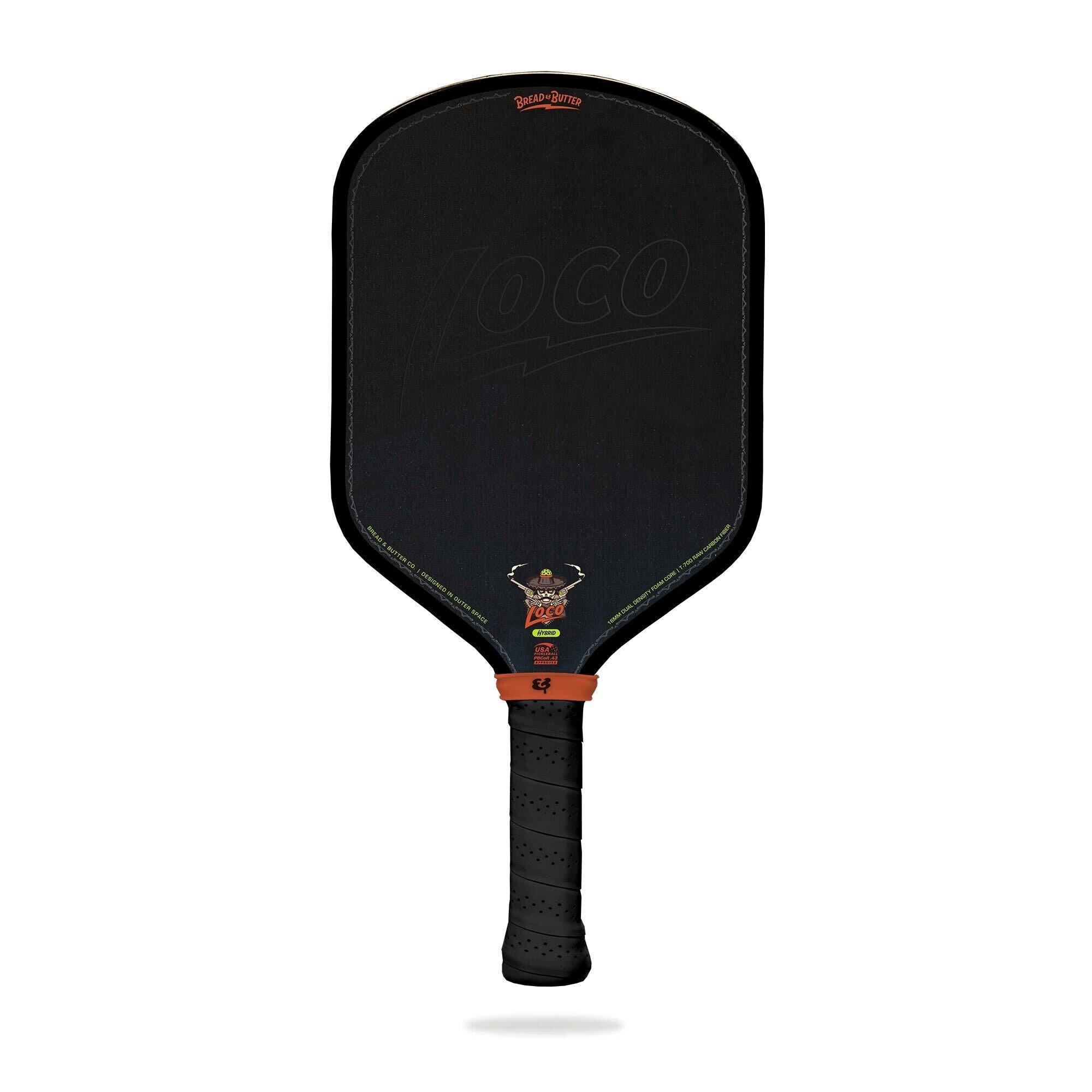 Bread & Butter Loco Hybrid paddle shape profile and dimensions