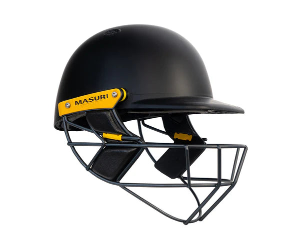 Masuri T-Line Plus Titanium Cricket Helmet - Black Masuri
