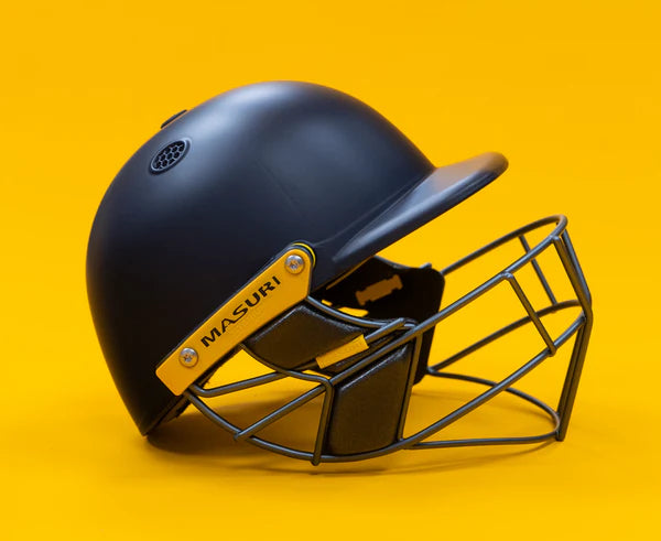 Masuri T-Line Plus Titanium Cricket Helmet - Black Masuri
