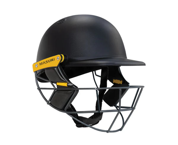 Masuri T-Line Plus Titanium Cricket Helmet - Black Masuri