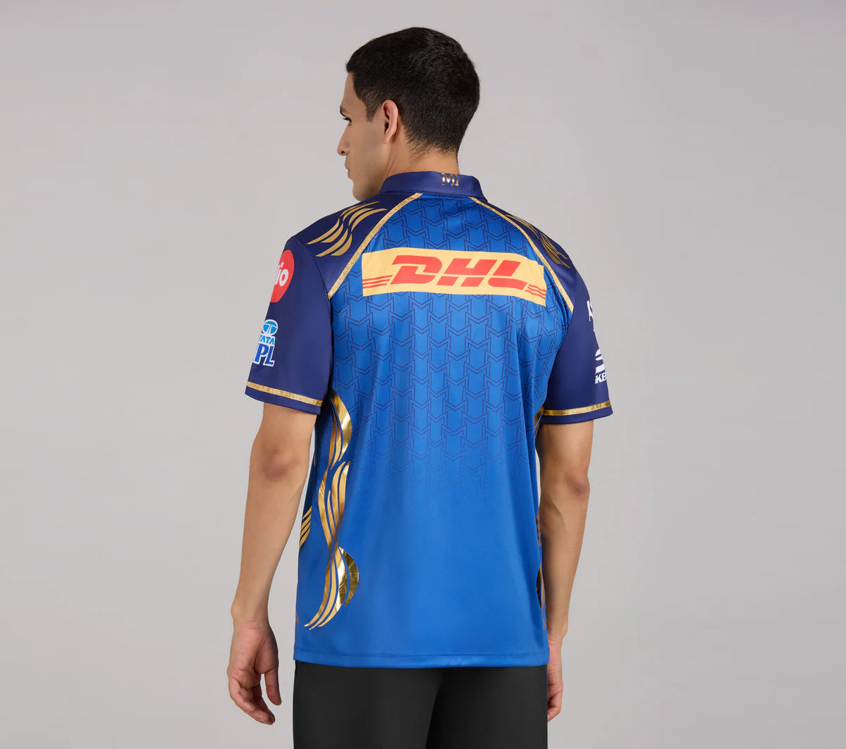 Official Mumbai Indians 2026 Men's IPL Replica Jersey - Royal Blue