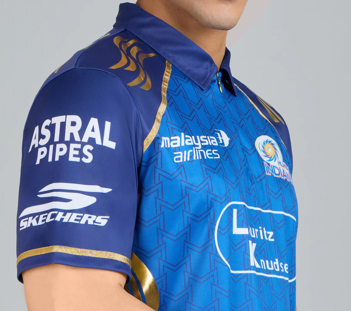 Official Mumbai Indians 2026 Men's IPL Replica Jersey - Royal Blue