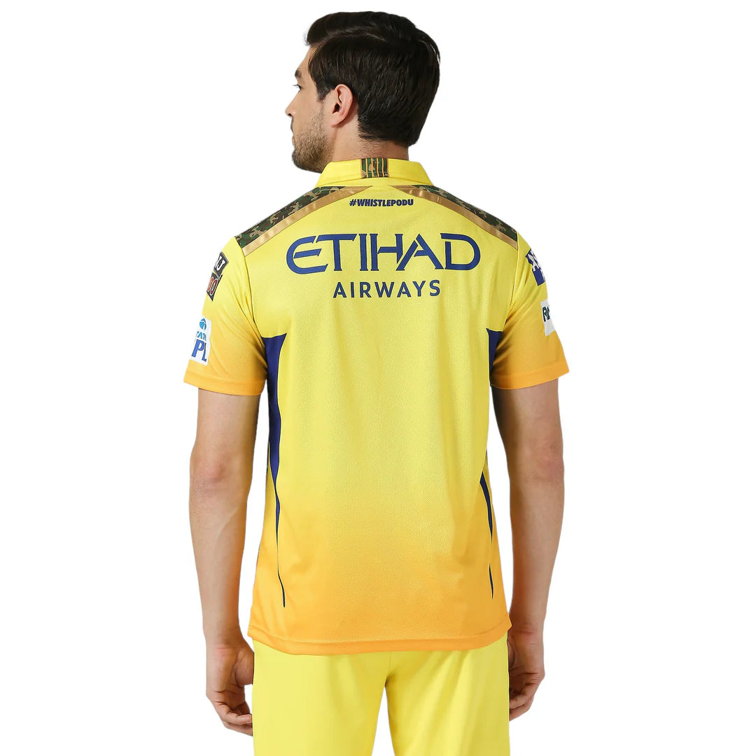 IPL Chennai Super King (CSK) Official Fan Jersey 2024