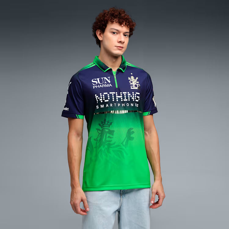 PUMA x Royal Challengers Bangalore Green Replica 2026 Men's Jersey