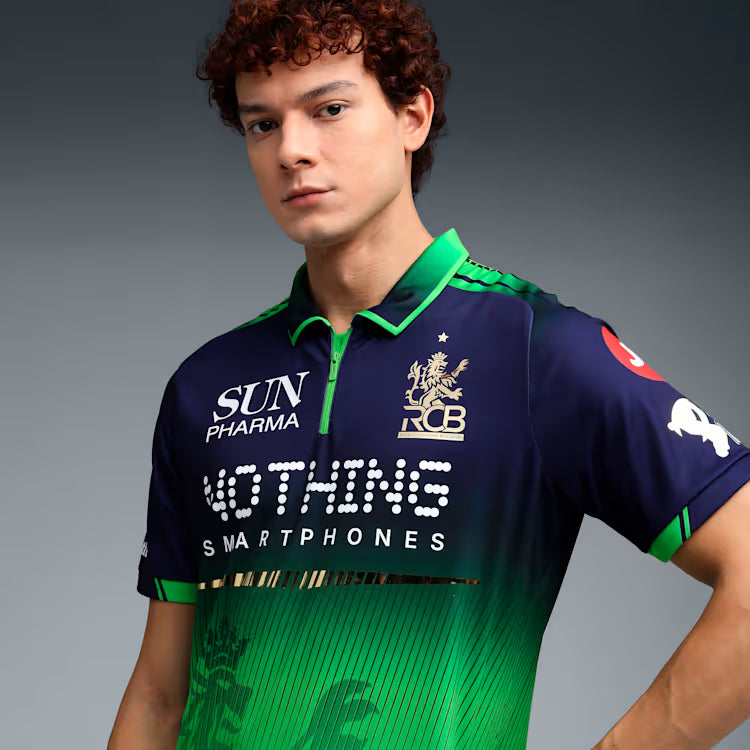 PUMA x Royal Challengers Bangalore Green Replica 2026 Men's Jersey