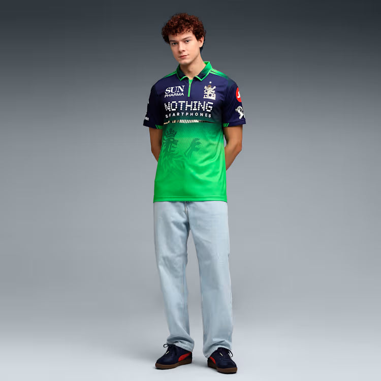 PUMA x Royal Challengers Bangalore Green Replica 2026 Men's Jersey