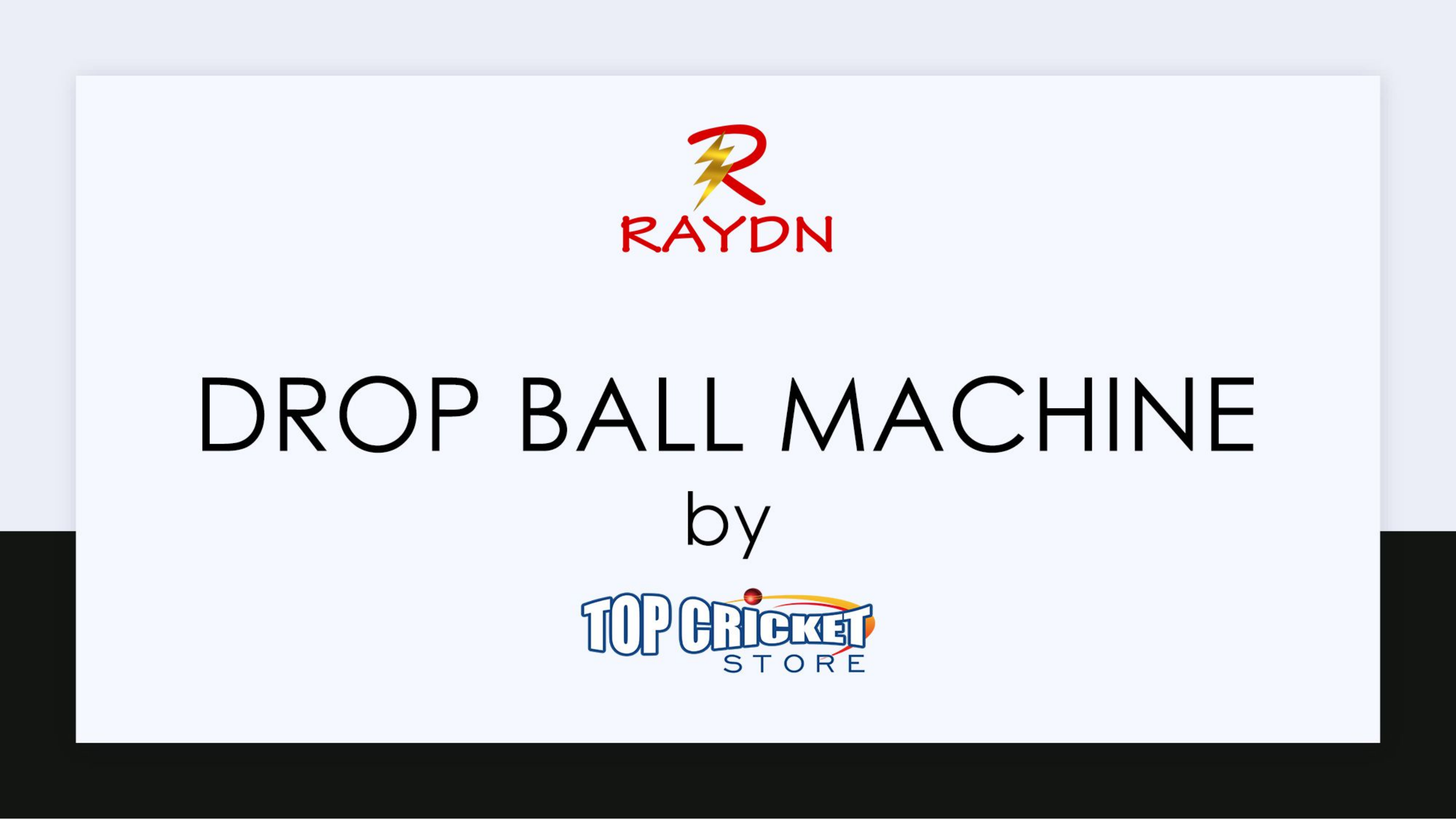 Raydn Cricket Drop Ball Machine