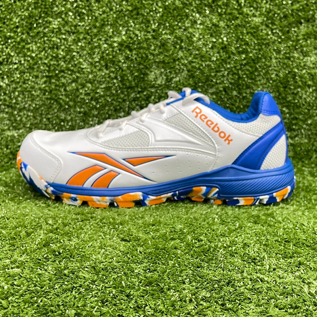 Reebok Re-Volve White  Shocking Orange Vec. Blue Shoes-1-Top_Criket_Store