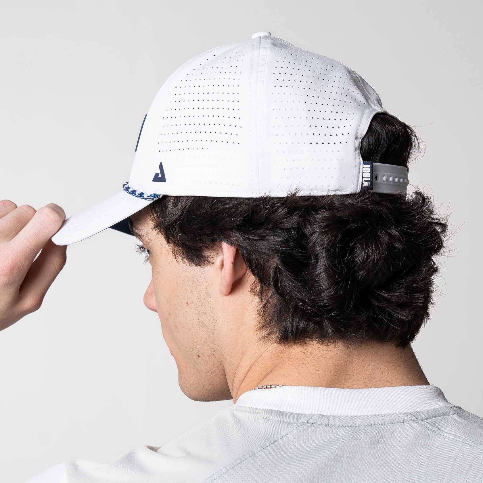 JOOLA Perforated Rope Cap rope brim detail