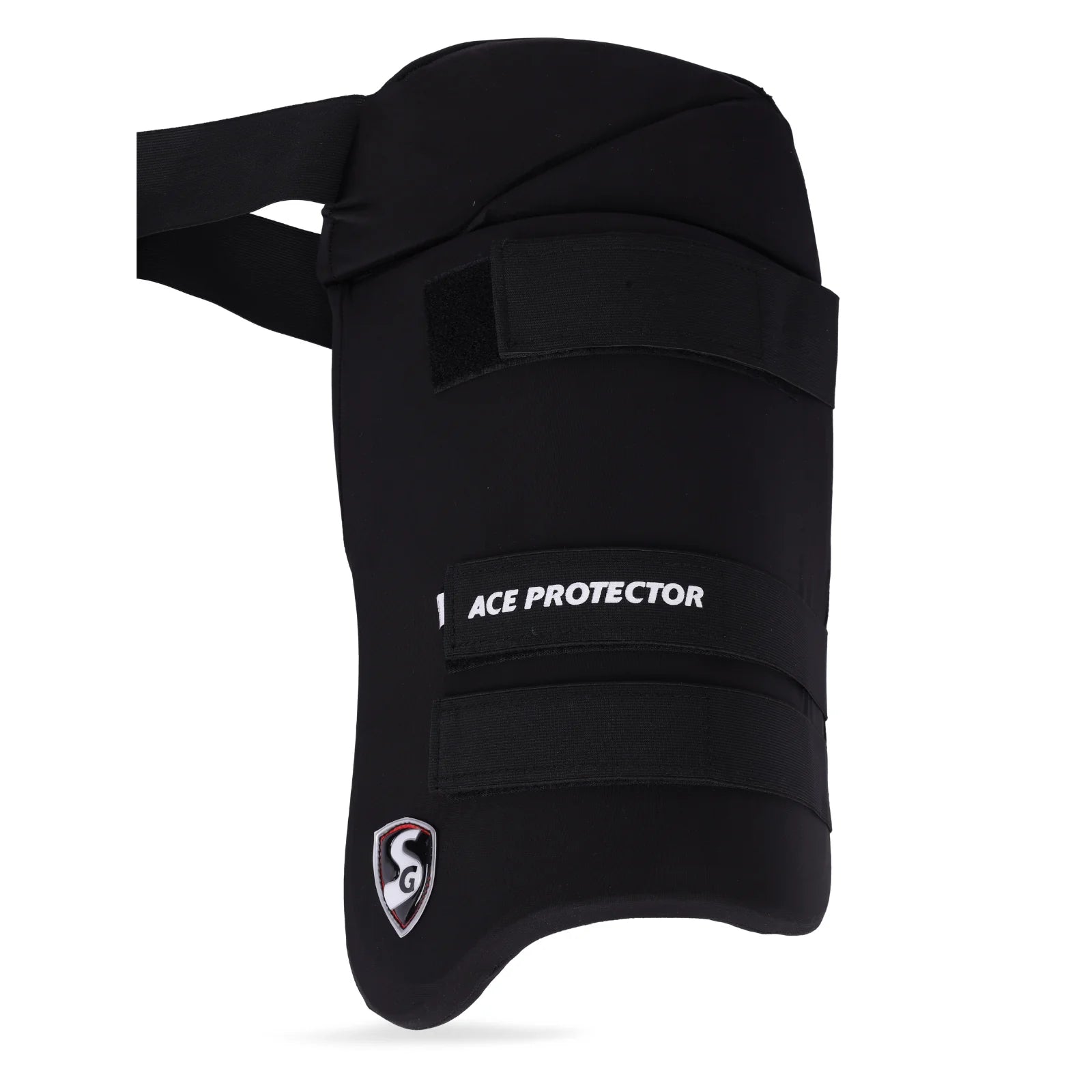 SG Combo Ace Protector Adult Thigh Guard (Black)