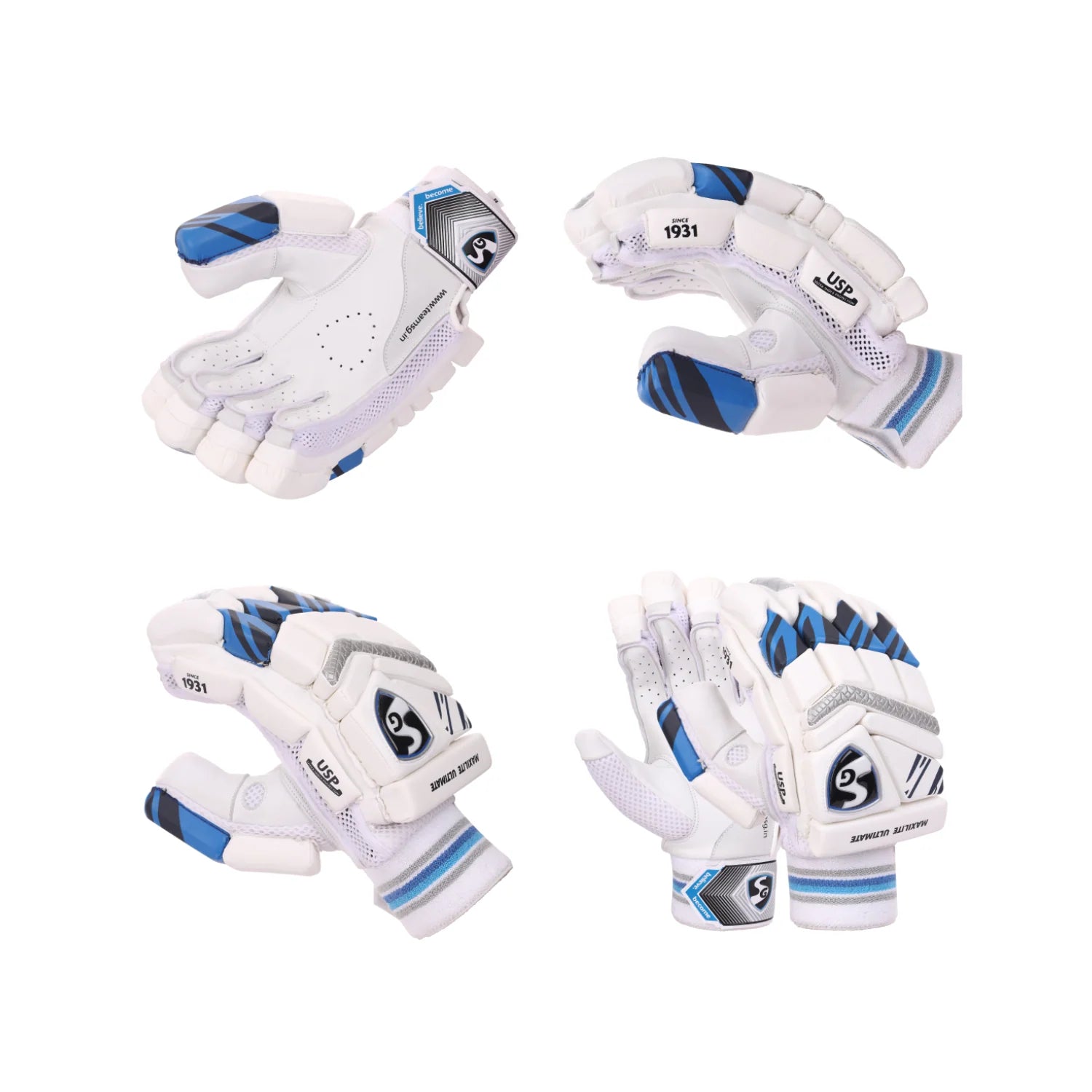 SG Maxlite Ultimate Adult Cricket Batting Gloves