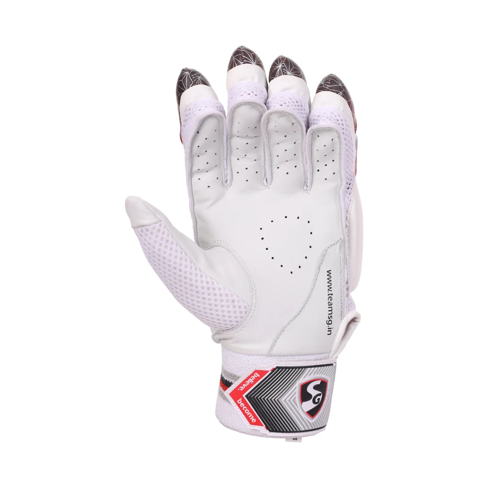 SG Prosoft Junior / Youth Cricket Batting Gloves Red