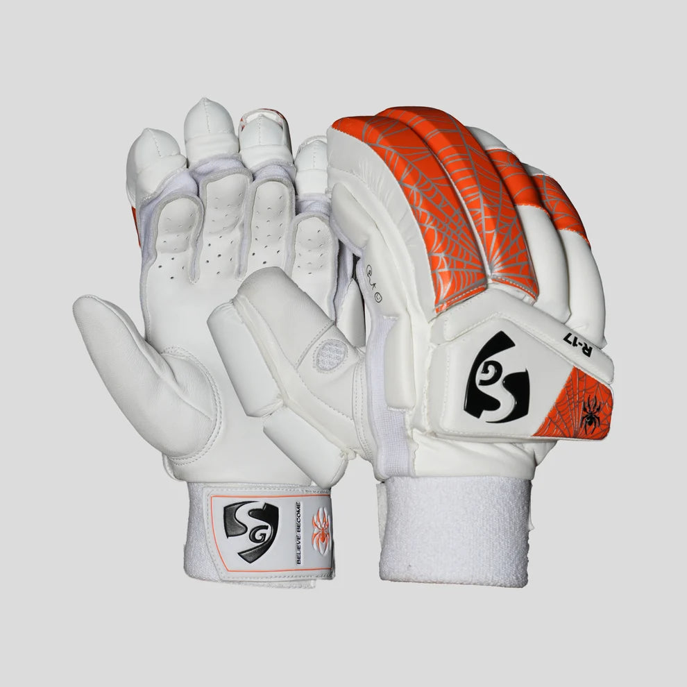 SG RP 17 Adult Cricket Batting Gloves (Orange) SG
