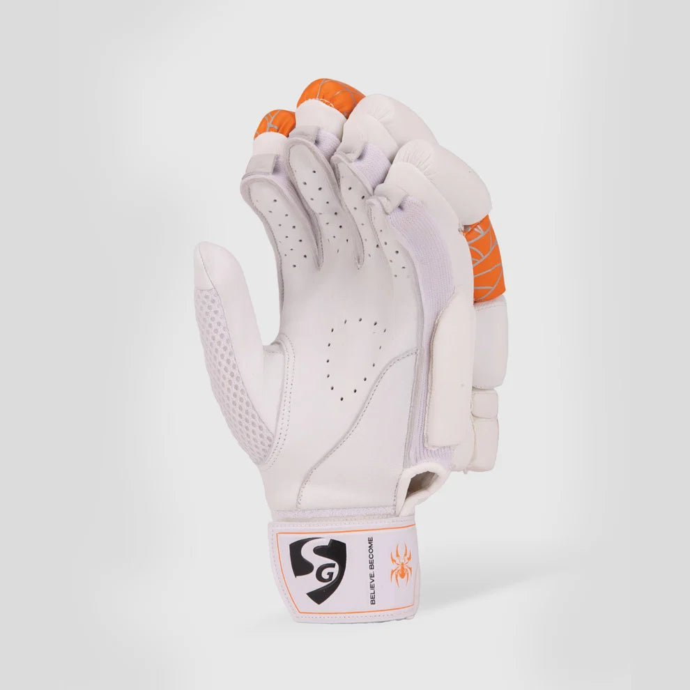 SG R-17 Lite Junior / Youth Cricket Batting Gloves (Orange) SG