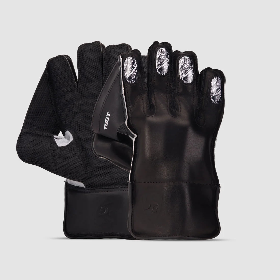 SG Test Adult Cricket Wicket Keeping Gloves (Black) SG