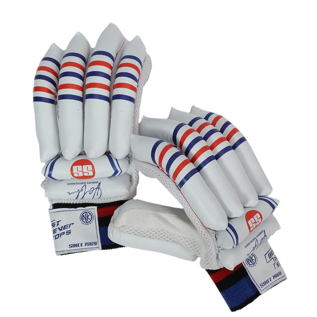 SS Vaibhav Sooryavanshi Kashmir Willow Adult Full Cricket Kit Set by SS - back view - TopCricketStore