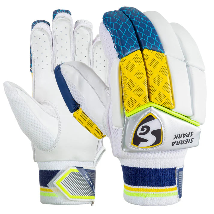 SG Sierra Spark Junior / Youth Cricket Batting Gloves