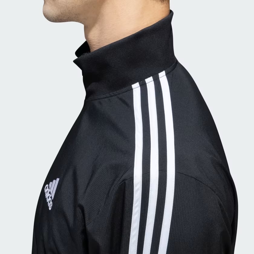 Adidas 3 Stripes Woven Cricket Tracksuit - Navy