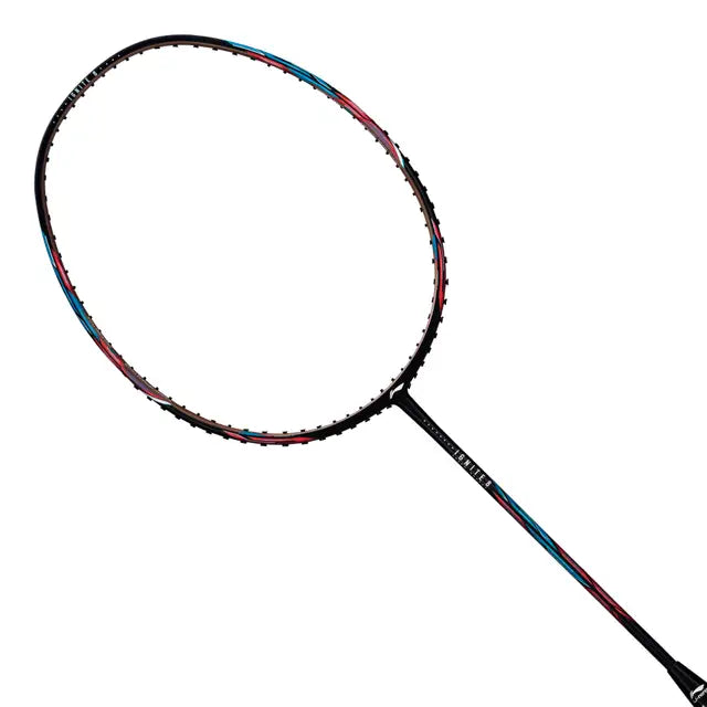 Li-Ning IGNITE 8 (Black MapleRed RealTeal) Badminton Racket Prestrung - Made in China