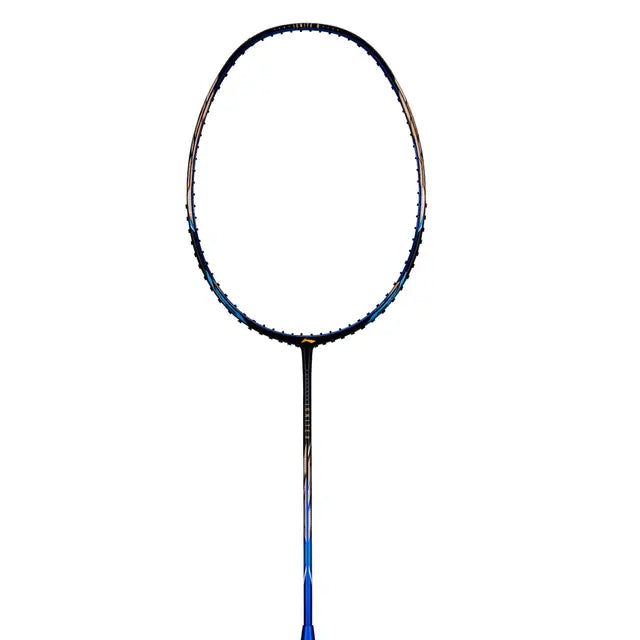 Li-Ning IGNITE 8 (Black Blue OldGold) Badminton Racket Prestrung - Made in China