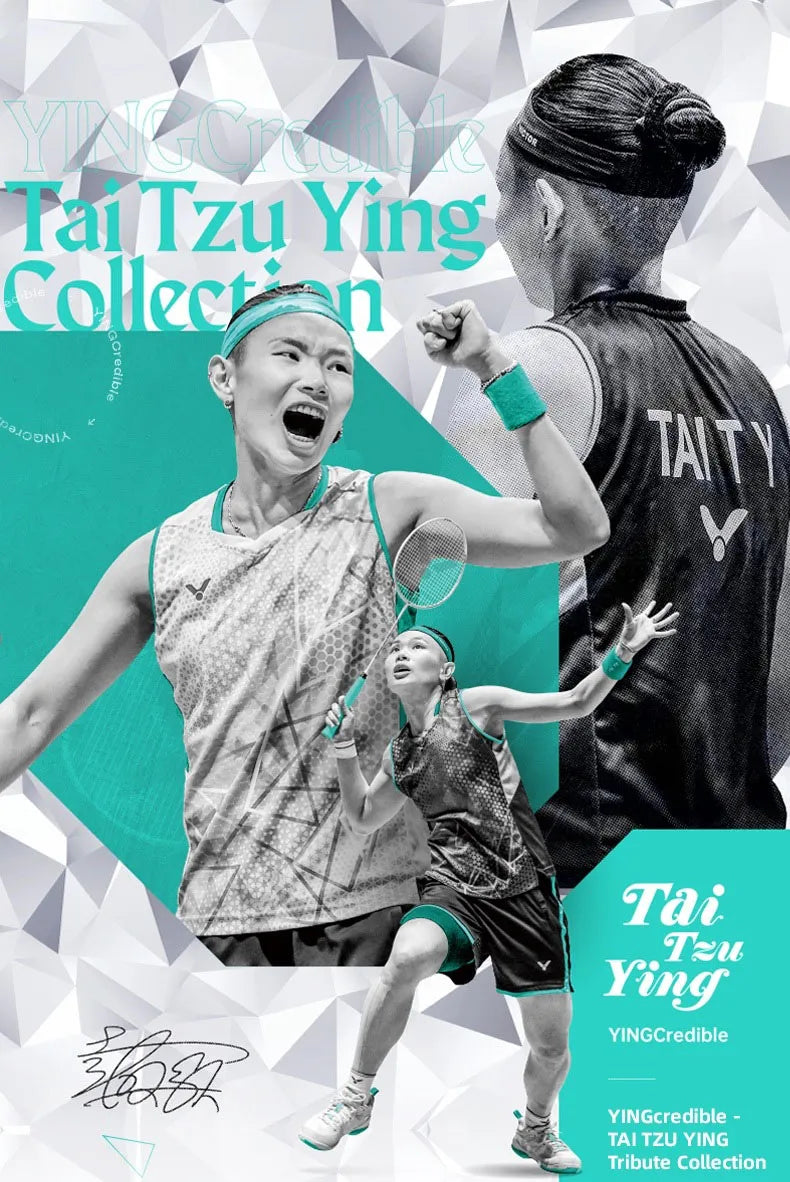 Victor Thruster TK-TTY Tai Tzu Ying Signature Badminton Racket - 4U White by Victor - view 8 - TopCricketStore